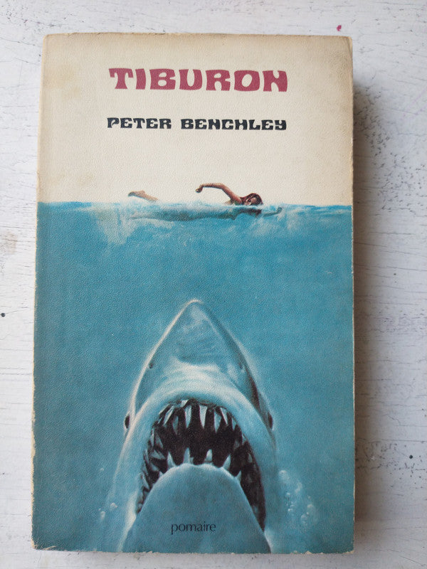 Libro usado en venta: Tiburon de Peter Benchley; editorial Pomaire impreso en 1976 realizamos envios a todo el mundo.1