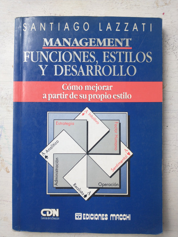 Libro usado en venta: Funciones, estilos y desarrollo de Santiago Lazzati; editorial Macchi impreso en 1993 realizamos envios a todo el mundo.1