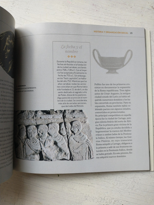 Libro usado en venta: Roma - Historia y sociedad N? 1 de Grandes civilizaciones de la historia; editorial AGEA impreso en 2008 envios a todo el mundo.3