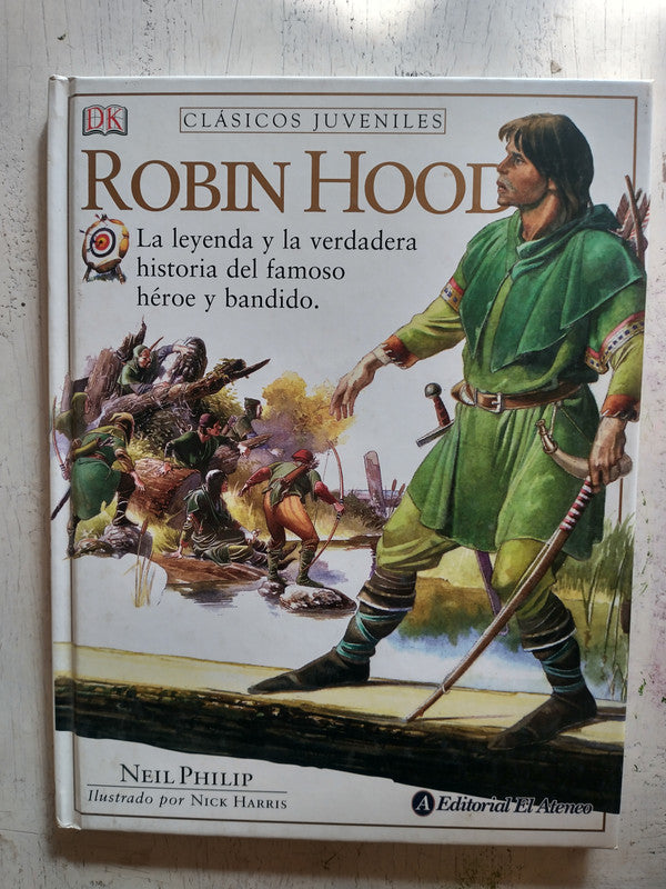 Libro usado en venta: Robin Hood; editorial El Ateneo impreso en 1997 realizamos envios a todo el mundo.1
