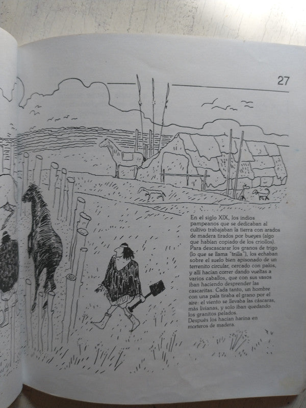 Libro usado en venta: Los indios de La Pampa de Miguel Angel Palermo; editorial El Quirquincho impreso en 1999 realizamos envios a todo el mundo.3
