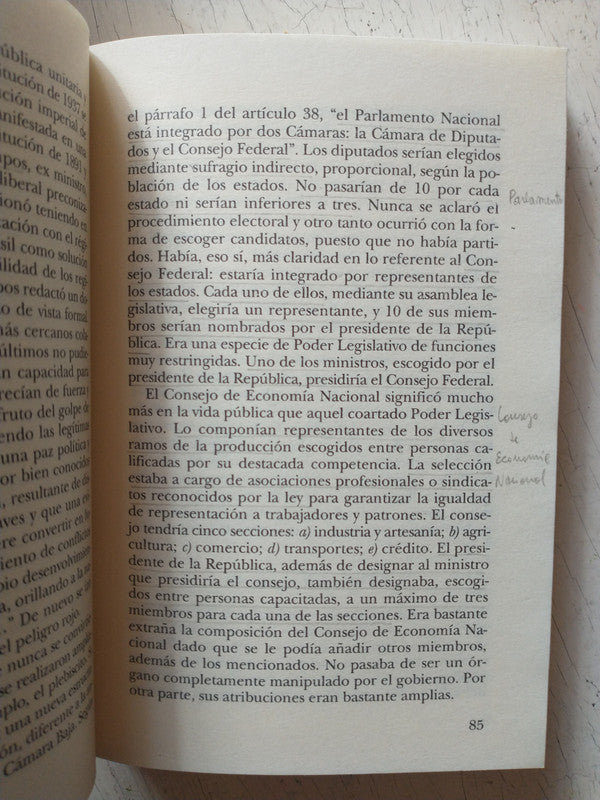 Libro usado en venta: Breve historia contemporanea del Brasil de Francisco Iglesias; editorial Fondo de Cultura Economica impreso en 1995.3