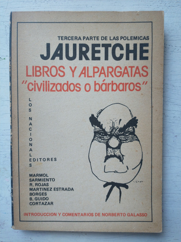 Libro usado en venta: 3? parte de las polemicas Jauretche de Norberto Galasso; editorial Los Nacionales impreso en 1983 envios a todo el mundo.1