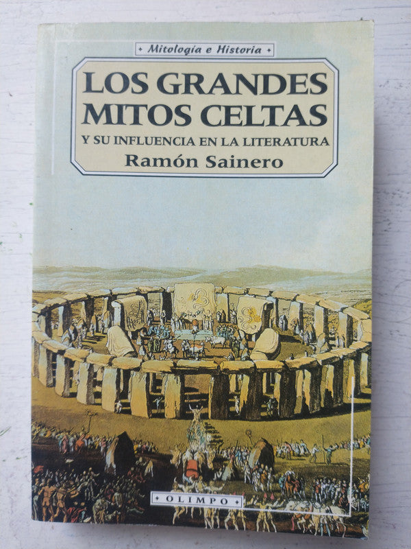 Libro usado en venta: Los grandes mitos celtas de Ramon Sainero; editorial Edicomunicacion impreso en 1998 realizamos envios a todo el mundo.1
