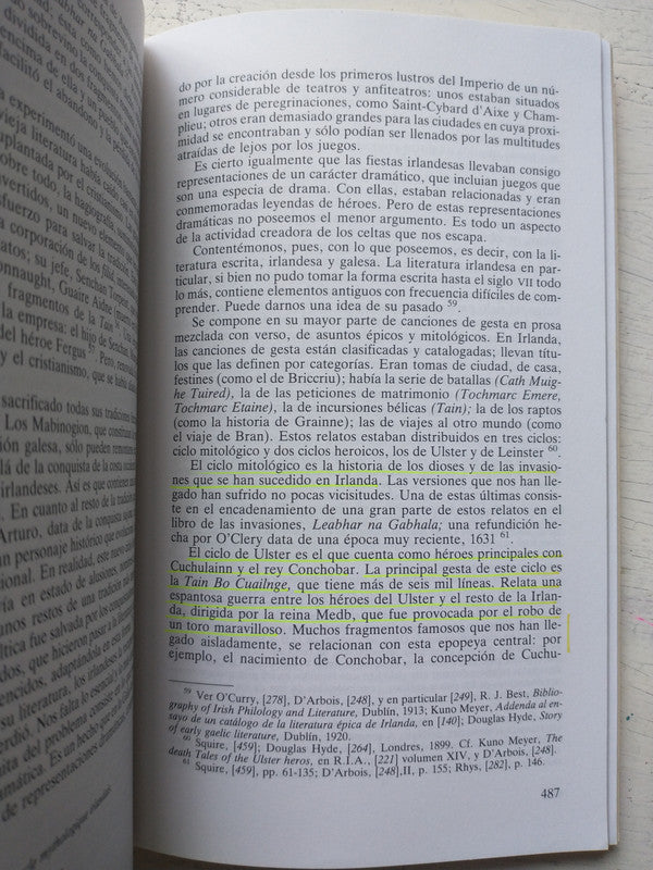Libro usado en venta: El ciclo mitologico irlandes y la mitologia celtica de H. D Arbois de Jubainville; editorial Edicomunicacion impreso en 1996.2