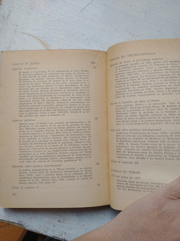 Libro usado en venta: Partidos y poder en la Argentina moderna (1930-46) de Alberto Ciria; editorial Jorge Alvarez impreso en 1969.2