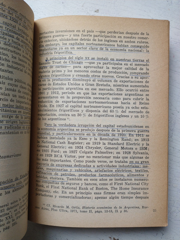 Libro usado en venta: 1940-1945, Gran Breta?a, Estados Unidos y Las clases dirigentes argentinas de Mario Rapoport; De Belgrano impreso en 19801.3