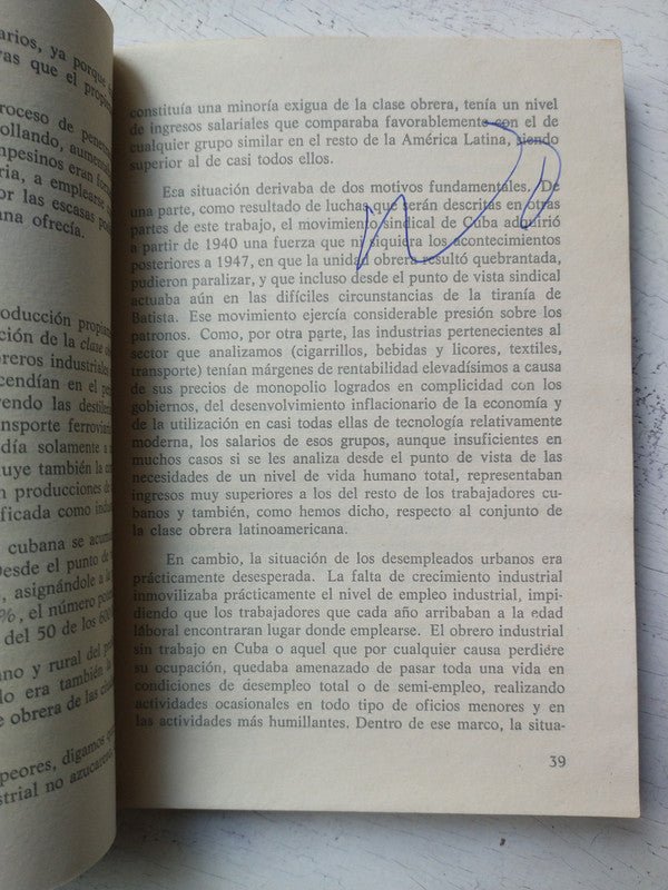Libro usado en venta: Cuba en el transito al socialismo 1959-1963 de Carlos Rafael Rodriguez; editorial Politica impreso en 1979.3