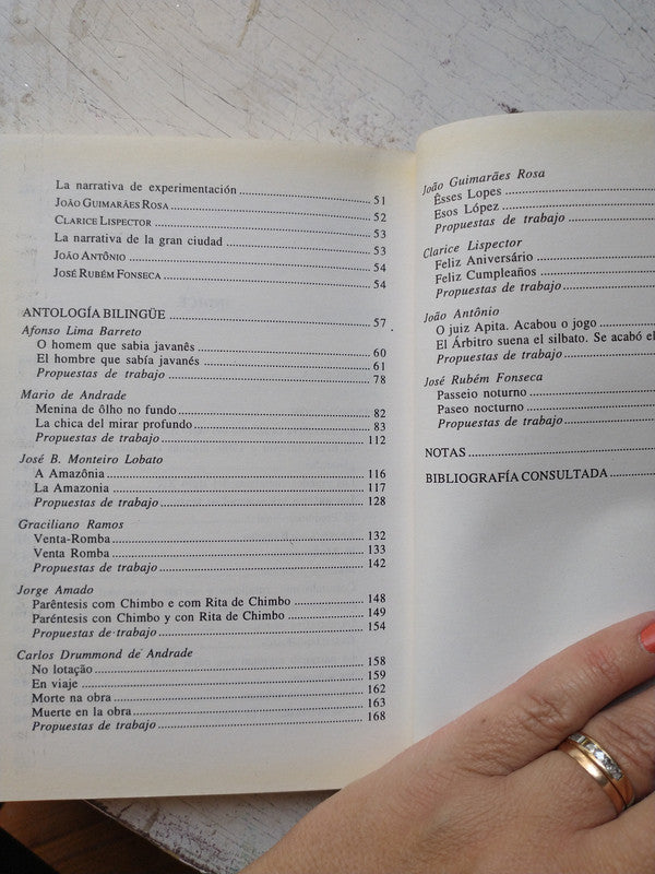 Libro usado en venta: Cuentos brasile?os del Siglo XX de Antologia Bilingüe; editorial Colihue impreso en 1996 realizamos envios a todo el mundo.3