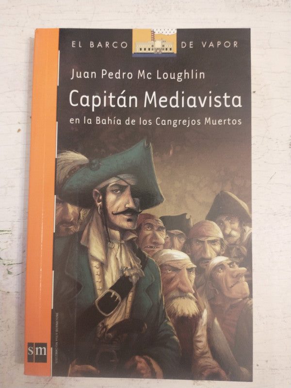 Libro usado en venta: Capitan Mediavista de Juan Pedro McLoughlin; editorial SM impreso en 2013 realizamos envios a todo el mundo.1