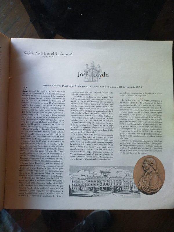 Libro usado en venta: Los grandes maestros y su musica; editorial Reader's Digest impreso en 1960 realizamos envios a todo el mundo.3