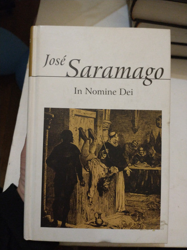 Libro usado en venta: In Nomine Dei de Jose Saramago; editorial Alfaguara impreso en 2003 realizamos envios a todo el mundo.1