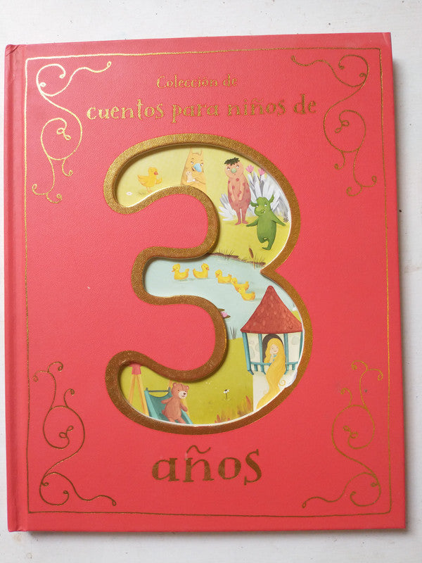 Libro usado en venta: Colecci?n de cuentos para ni?os de 3 a?os; editorial Parragon impreso en 2016 realizamos envios a todo el mundo.1