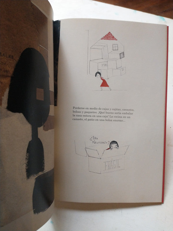 Libro usado en venta: Mudanza de Eva Mastrogiulio - Laura Loretta; editorial Calibroscopio impreso en 2018 realizamos envios a todo el mundo.4