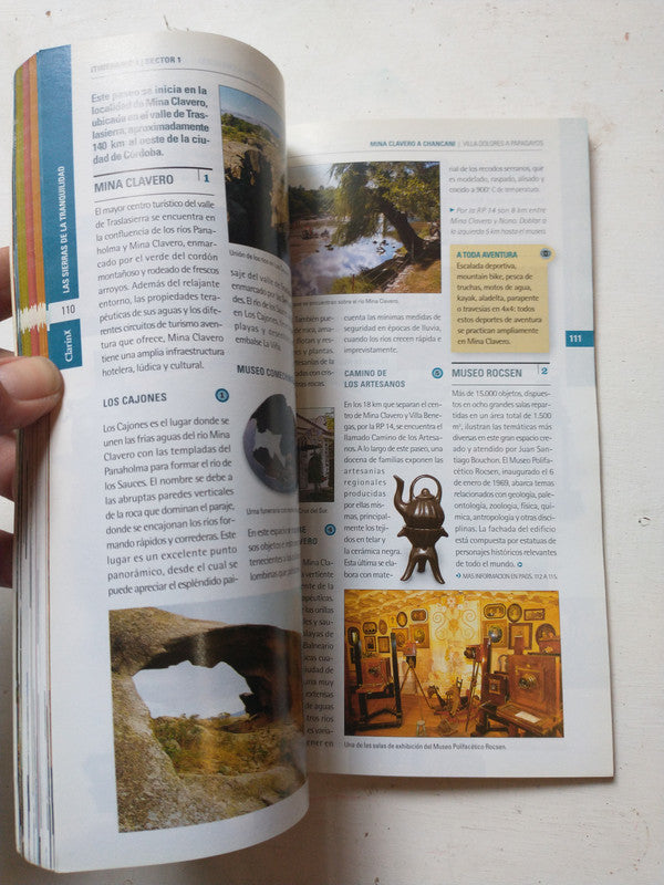 Libro usado en venta: Cordoba y San Luis de Guias visuales de la Argentina; editorial AGEA impreso en 2001 realizamos envios a todo el mundo.3