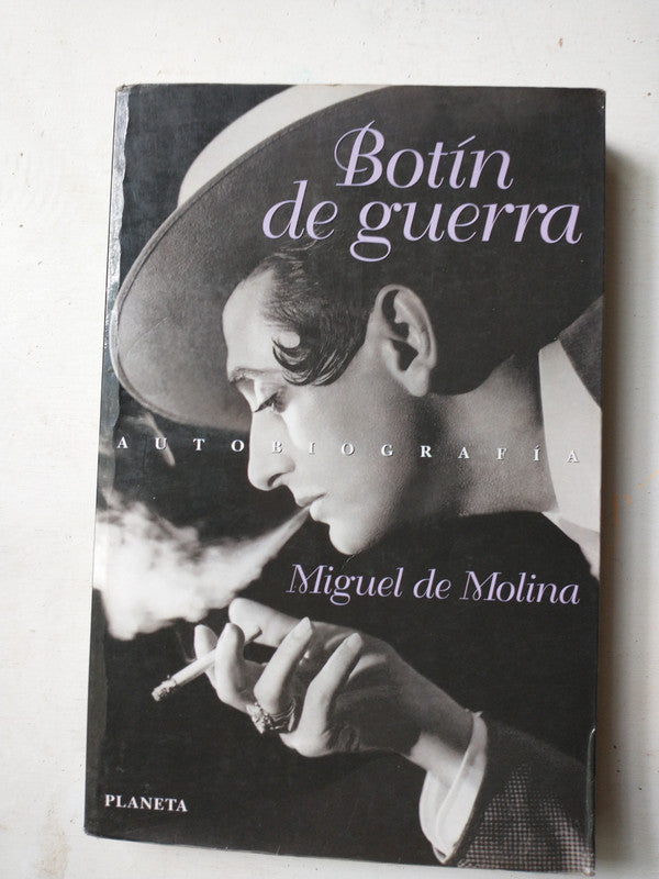 Libro usado en venta: Botin de guerra - Autobiografia de Miguel de Molina; editorial Planeta impreso en 1998 realizamos envios a todo el mundo.1