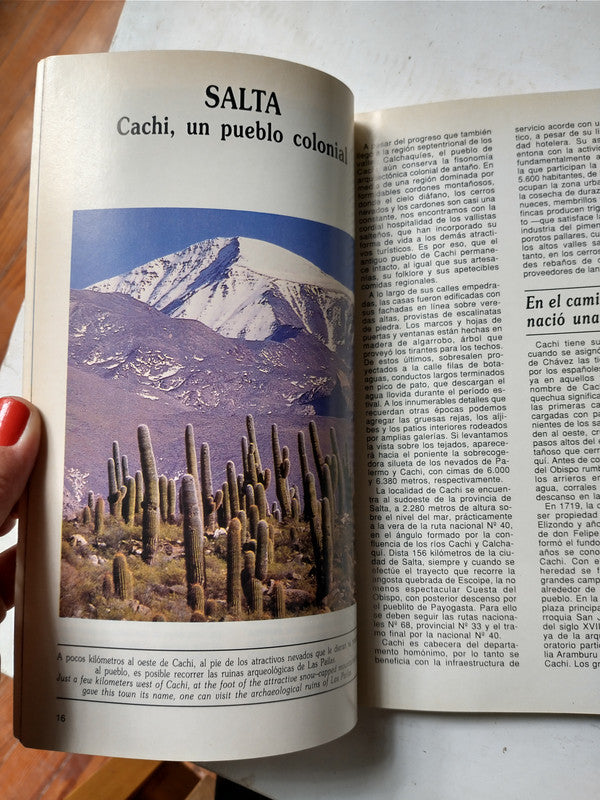 Libro usado en venta: Argentina: 23 Provincias para descubrir - 23 Provinces to discover; editorial Delfos impreso en 1992 envios a todo el mundo.2