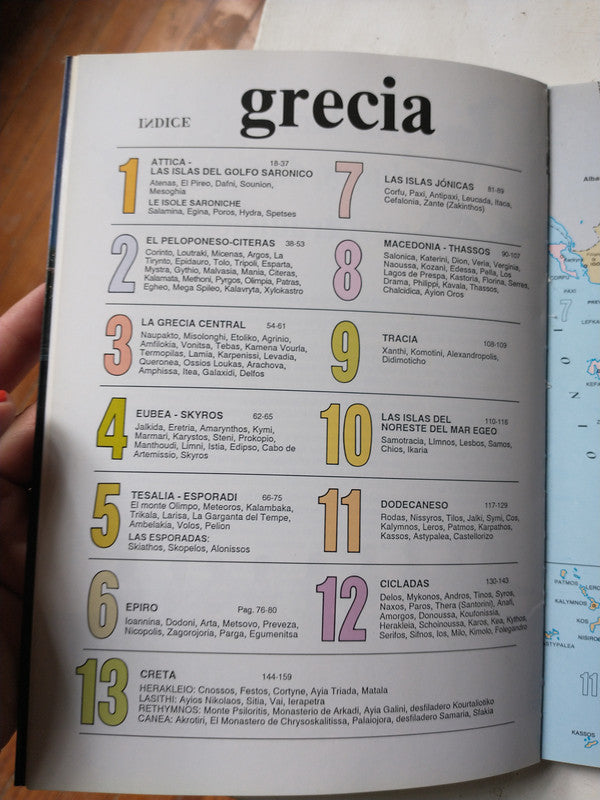 Libro usado en venta: Grecia - Historia, Artes tradicionales, Recorridos; editorial Toubi's impreso en 1993 realizamos envios a todo el mundo.4