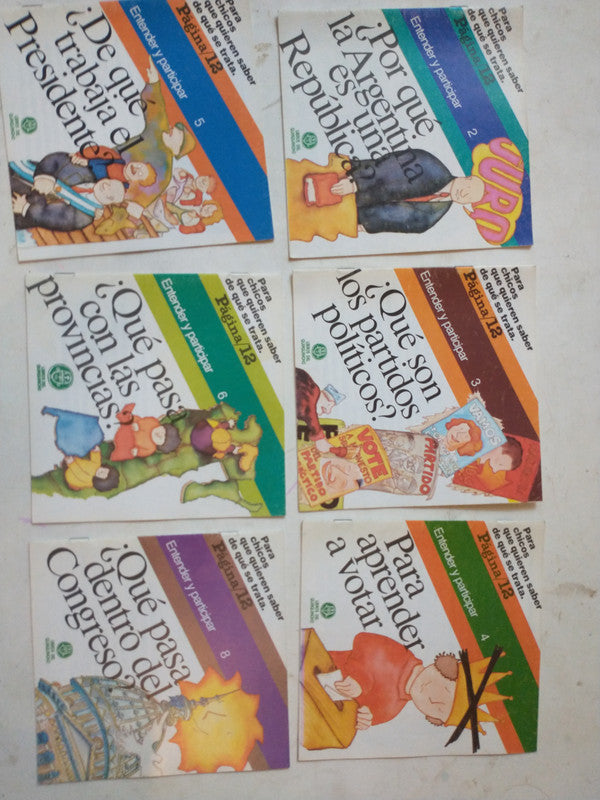 Libro usado en venta: 14 fasciculos de Entender y participar de Graciela Beatriz Cabal; editorial Pagina 12 impreso en _ envios a todo el mundo.1