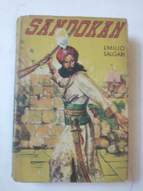 Libro usado en venta: Sandokan de Emilio Salgari; editorial Acme impreso en 1954 realizamos envios a todo el mundo.1
