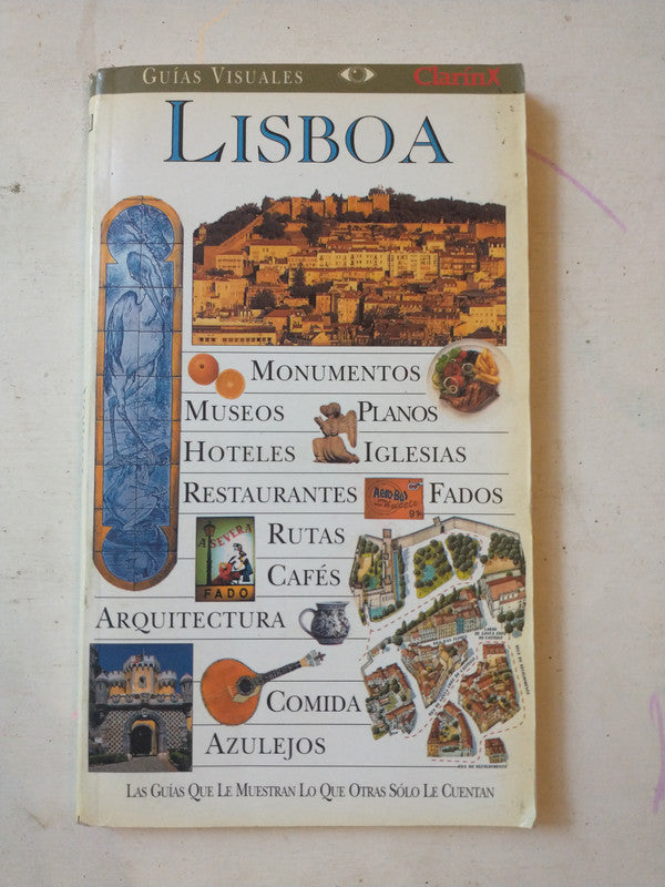 Libro usado en venta: Lisboa de Guias Visuales; editorial AGEA impreso en 1998 realizamos envios a todo el mundo.1