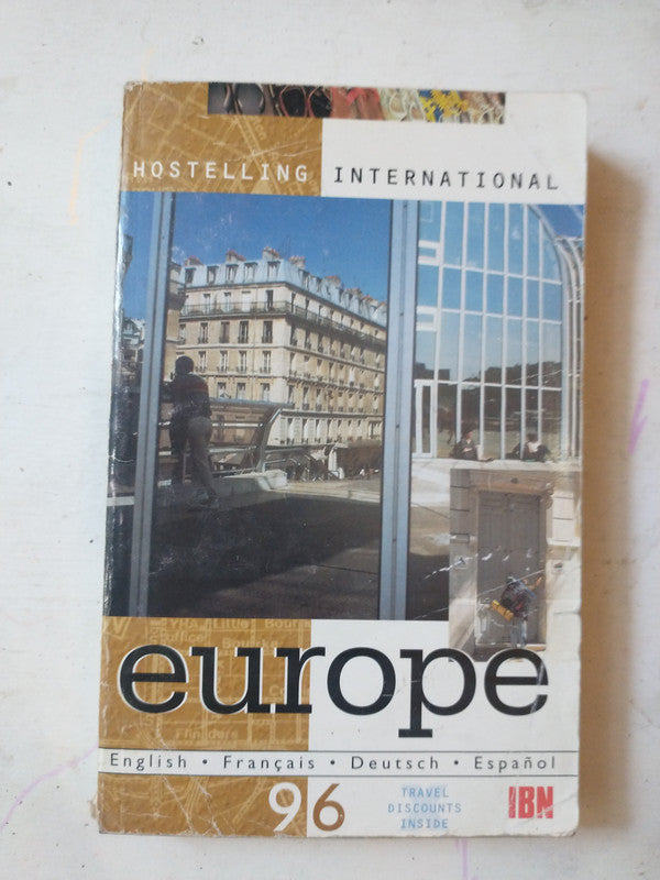 Libro usado en venta: Europe 1996 de Hostelling International; editorial Hostelling International impreso en 1995 realizamos envios a todo el mundo.1