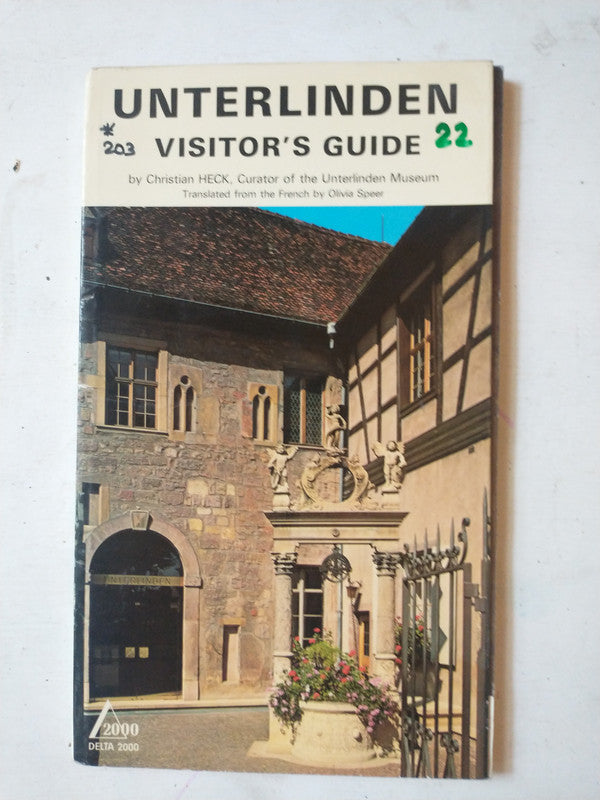 Libro usado en venta: Unterlinden - Visitor's Guide de Christian Heck; editorial Delta impreso en 2000 realizamos envios a todo el mundo.1