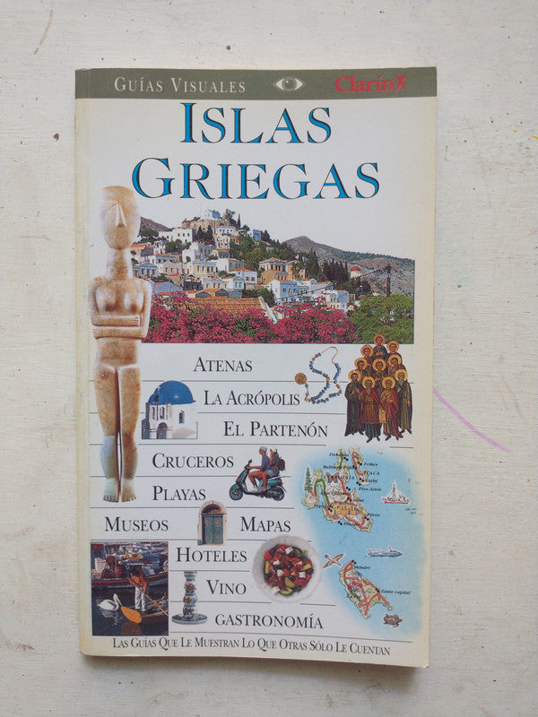 Libro usado en venta: Guias visuales - Islas Griegas de Guias Visuales; editorial AGEA impreso en 1998 realizamos envios a todo el mundo.1