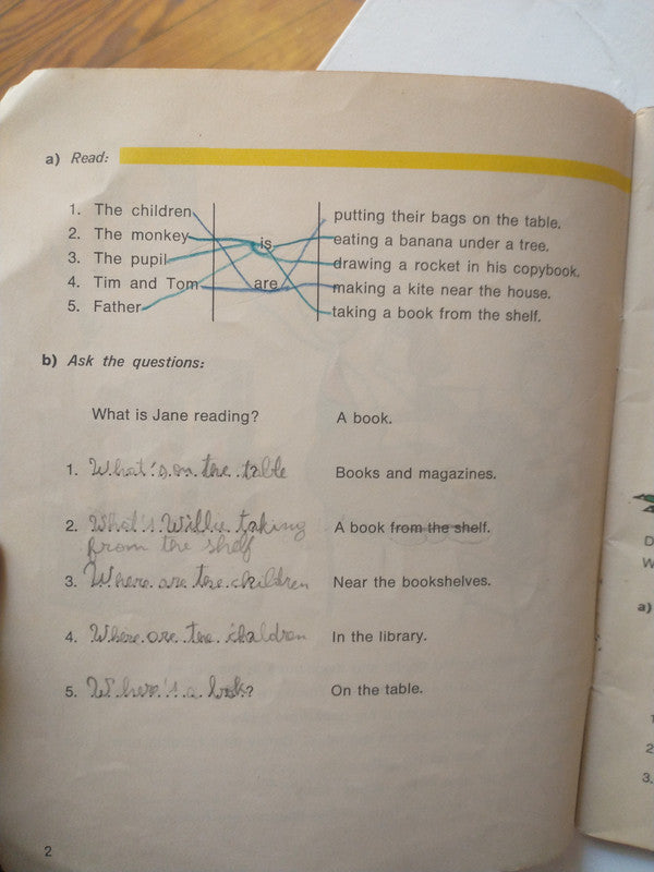 Libro usado en venta: Pim's Book - Second Book de Ana Rosa R. de Genijovich; editorial Kapelusz impreso en 1969 realizamos envios a todo el mundo.4