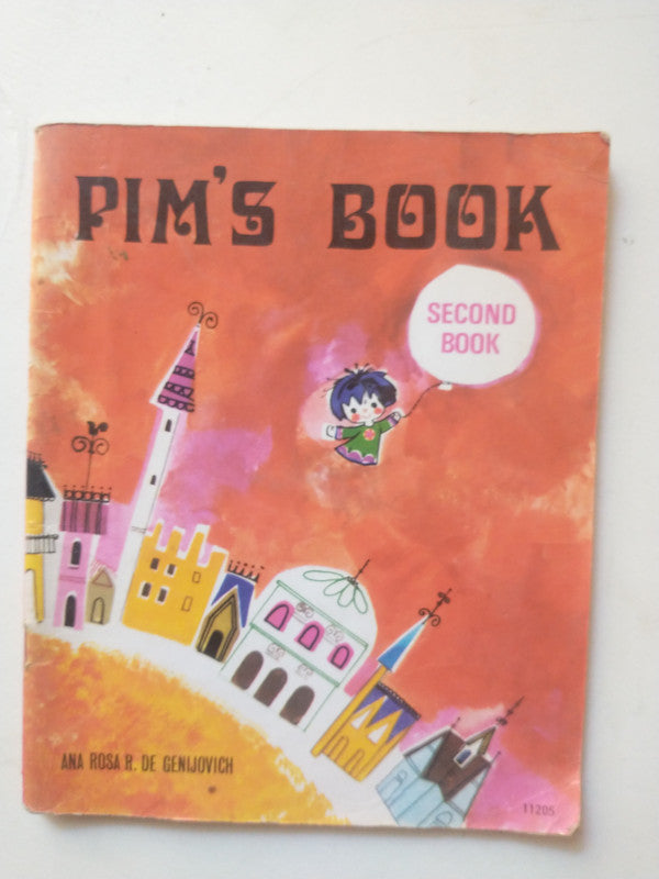 Libro usado en venta: Pim's Book - Second Book de Ana Rosa R. de Genijovich; editorial Kapelusz impreso en 1969 realizamos envios a todo el mundo.1