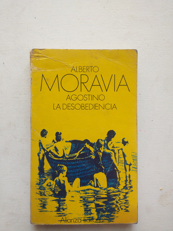 Libro usado en venta: Agostino - La desobediencia de Alberto Moravia; editorial Alianza impreso en 1970 realizamos envios a todo el mundo.1