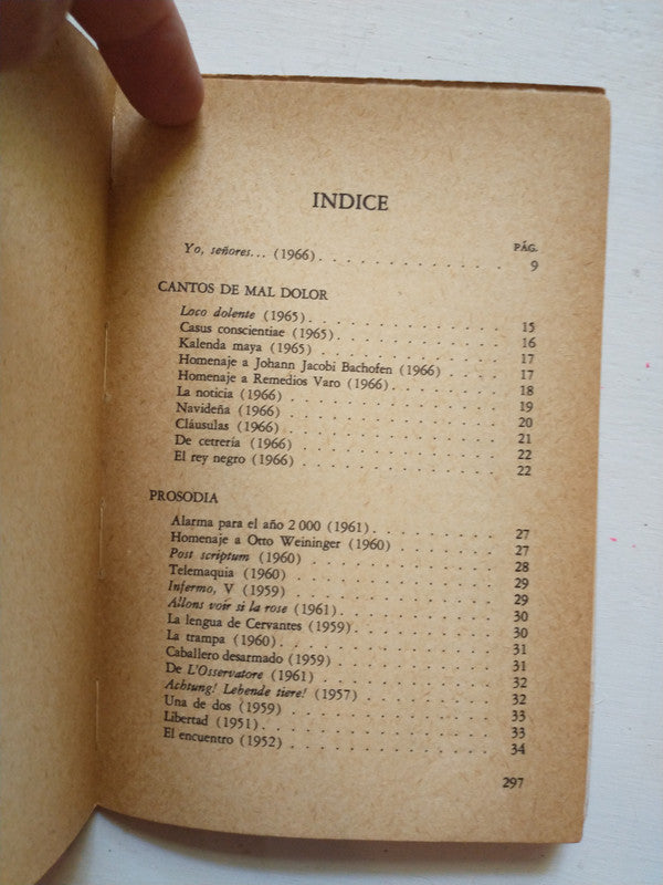 Libro usado en venta: Confabulario de Juan Jose Arreola; editorial Fondo de Cultura Economica impreso en 1962 realizamos envios a todo el mundo.2