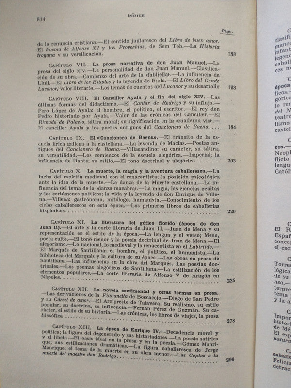 Libro usado en venta: Historia de la literatura espa?ola (4 Tomos) de Angel Valbuena Prat; editorial Gustavo Gili impreso en 1963.3