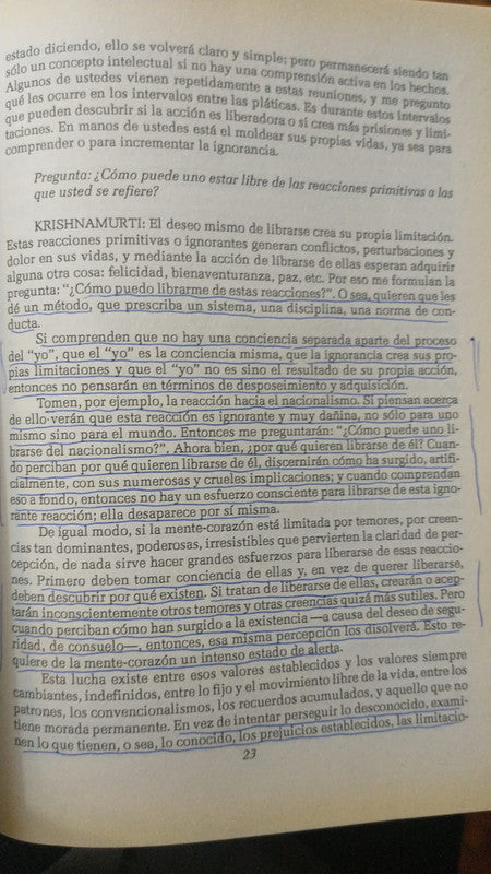 Libro usado en venta: Obras completas - Tomo III (1936-1944) - El espejo de la relacion de Jiddu Krishnamurti; editorial Kier impreso en 1997.2