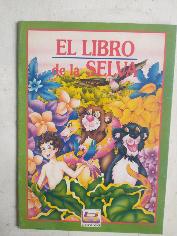 Libro usado en venta: El libro de la Selva; editorial Booked S.A. impreso en 1997 realizamos envios a todo el mundo.1