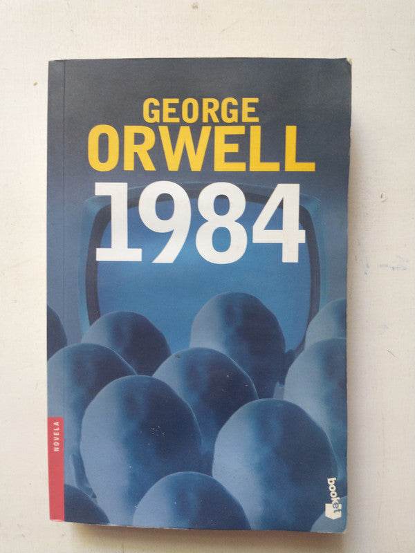 Libro usado en venta: 1984 de George Orwell; editorial Booket impreso en 2008 realizamos envios a todo el mundo.1