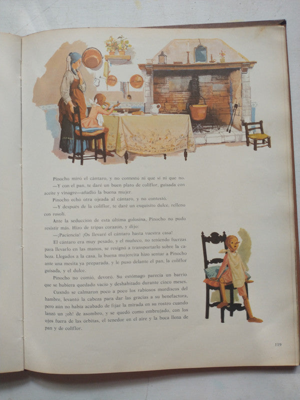 Libro usado en venta: Las aventuras de Pinocho de Carlo Collodi; editorial Codex impreso en 1965 realizamos envios a todo el mundo.4