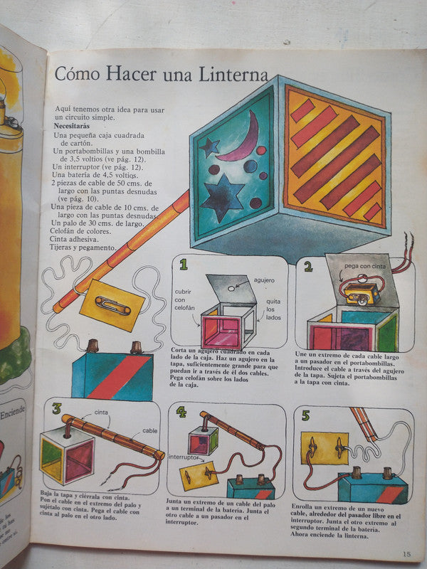 Libro usado en venta: Como hacer baterias e imanes; editorial Plesa impreso en 1977 realizamos envios a todo el mundo.3