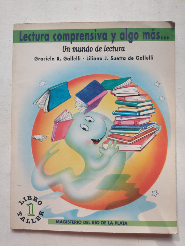 Libro usado en venta: Lectura comprensiva y algo mas?Libro taller 1; editorial Magisterio del Rio de la Plata impreso en 1995 envios a todo el mundo.1