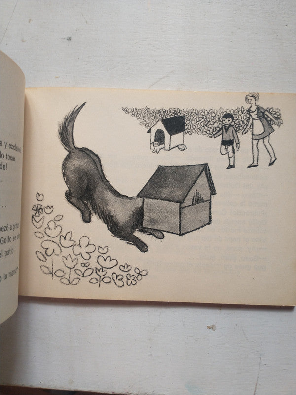 Libro usado en venta: El lobo y los siete cabritos de Enrique Rodriguez; editorial Ramon Sopena impreso en 1950 realizamos envios a todo el mundo.2