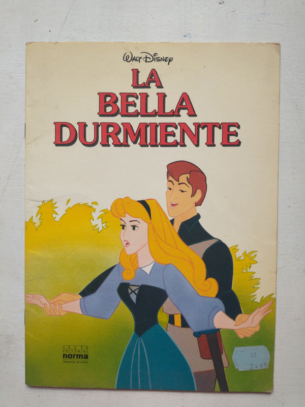 Libro usado en venta: La bella durmiente; editorial Norma impreso en 1993 realizamos envios a todo el mundo.1