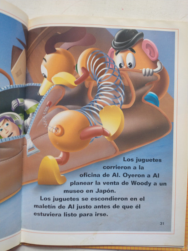 Libro usado en venta: Toy story 2 de Grandes clasicos de oro Disney; editorial Norma impreso en 1999 realizamos envios a todo el mundo.3