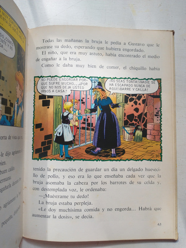 Libro usado en venta: La casita de chocolate; editorial Bruguera impreso en 1981 realizamos envios a todo el mundo.3