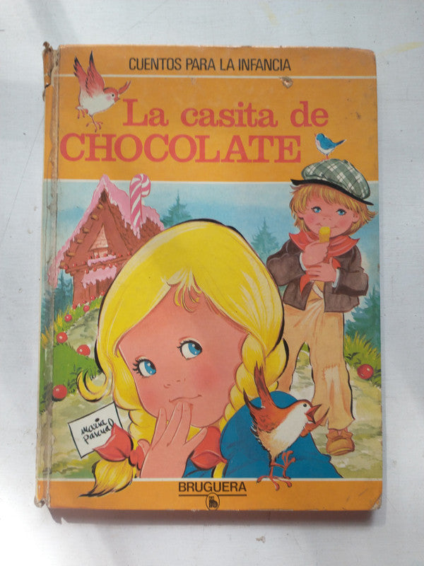 Libro usado en venta: La casita de chocolate; editorial Bruguera impreso en 1981 realizamos envios a todo el mundo.1