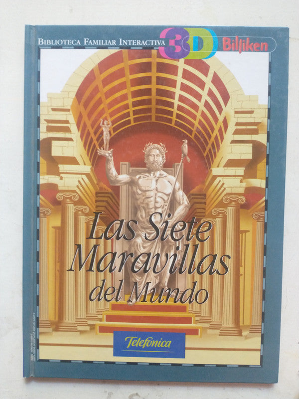 Libro usado en venta: Las siete Maravillas del mundo; editorial Sagarra Marmol impreso en _ realizamos envios a todo el mundo.1