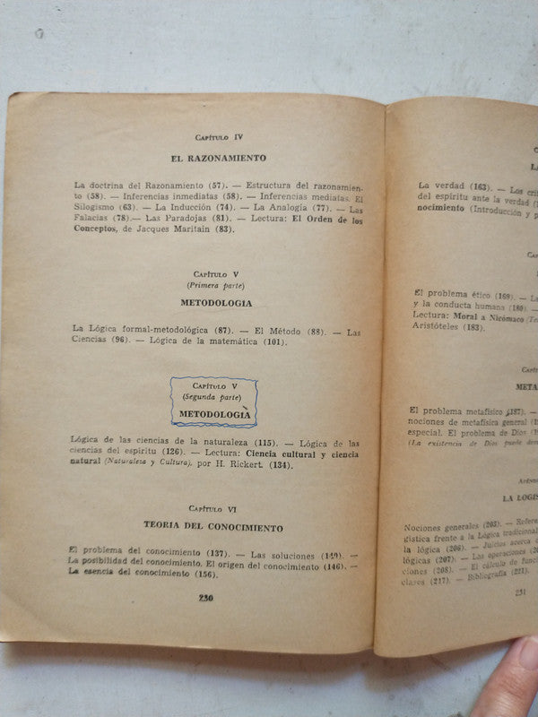 Libro usado en venta: Curso de filosofia de Jorge L. Garcia Venturini; editorial Troquel impreso en 1976 realizamos envios a todo el mundo.3