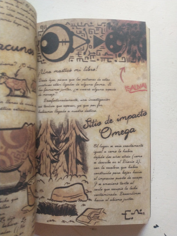 Libro usado en venta: Gravity Falls de Alex Hirsch; editorial Planeta impreso en 2019 realizamos envios a todo el mundo.3