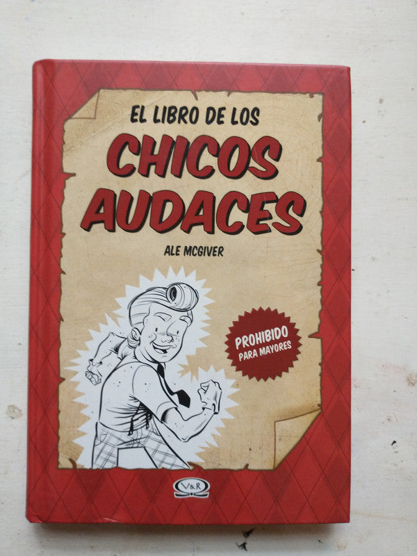 Libro usado en venta: El libro de los chicos audaces de Ale Mcgiver; editorial V & R impreso en 2009 realizamos envios a todo el mundo.1