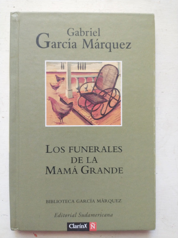 Libro usado en venta: Los funerales de la Mama grande de Gabriel Garcia Marquez; editorial Sudamericana impreso en 2008 envios a todo el mundo.1