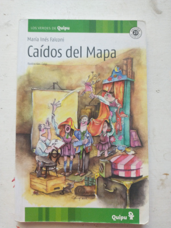 Libro usado en venta: Caidos del mapa I de Maria Ines Falconi; editorial Quipu impreso en 2011 realizamos envios a todo el mundo.1